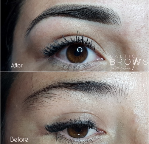 Ombre brows manual & machine