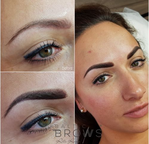 Ombre brows manual